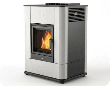 Vertical Pellet Fire Burners